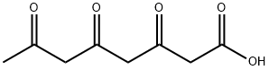 3,5,7-トリオキソオクタン酸 化学構造式