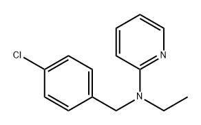 2-Pyridinamine, N-[(4-chlorophenyl)methyl]-N-ethyl-|氯吡拉敏杂质4
