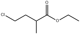 Butanoic acid, 4-chloro-2-methyl-, ethyl ester Struktur