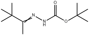 Hydrazinecarboxylic acid, 2-?(1,?2,?2-?trimethylpropylidene?)?-?, 1,?1-?dimethylethyl ester Struktur