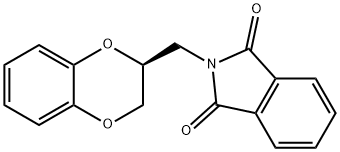 1H-Isoindole-1,3(2H)-dione, 2-[[(2S)-2,3-dihydro-1,4-benzodioxin-2-yl]methyl]- Structure