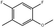 Benzene, 1,5-difluoro-2-methoxy-4-methyl- Struktur