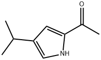 Ketone, 4-isopropylpyrrol-2-yl methyl (7CI,8CI) Struktur