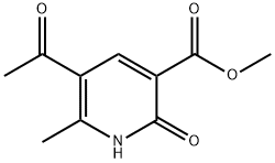 3-Pyridinecarboxylic acid, 5-acetyl-1,2-dihydro-6-methyl-2-oxo-, methyl ester