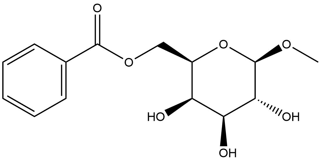 β-D-Galactopyranoside, methyl, 6-benzoate,71454-33-6,结构式