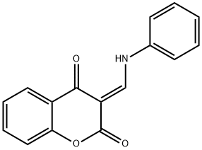 2H-1-Benzopyran-2,4(3H)-dione, 3-[(phenylamino)methylene]-, (3E)-