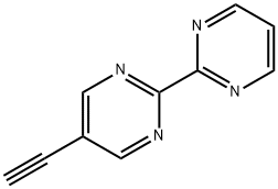 2,2'-Bipyrimidine, 5-ethynyl-,718606-30-5,结构式