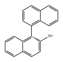 [1,1'-Binaphthalene]-2-thiol, (1S)- (9CI) Structure