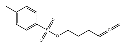 4,5-Hexadien-1-ol, 1-(4-methylbenzenesulfonate),72051-04-8,结构式