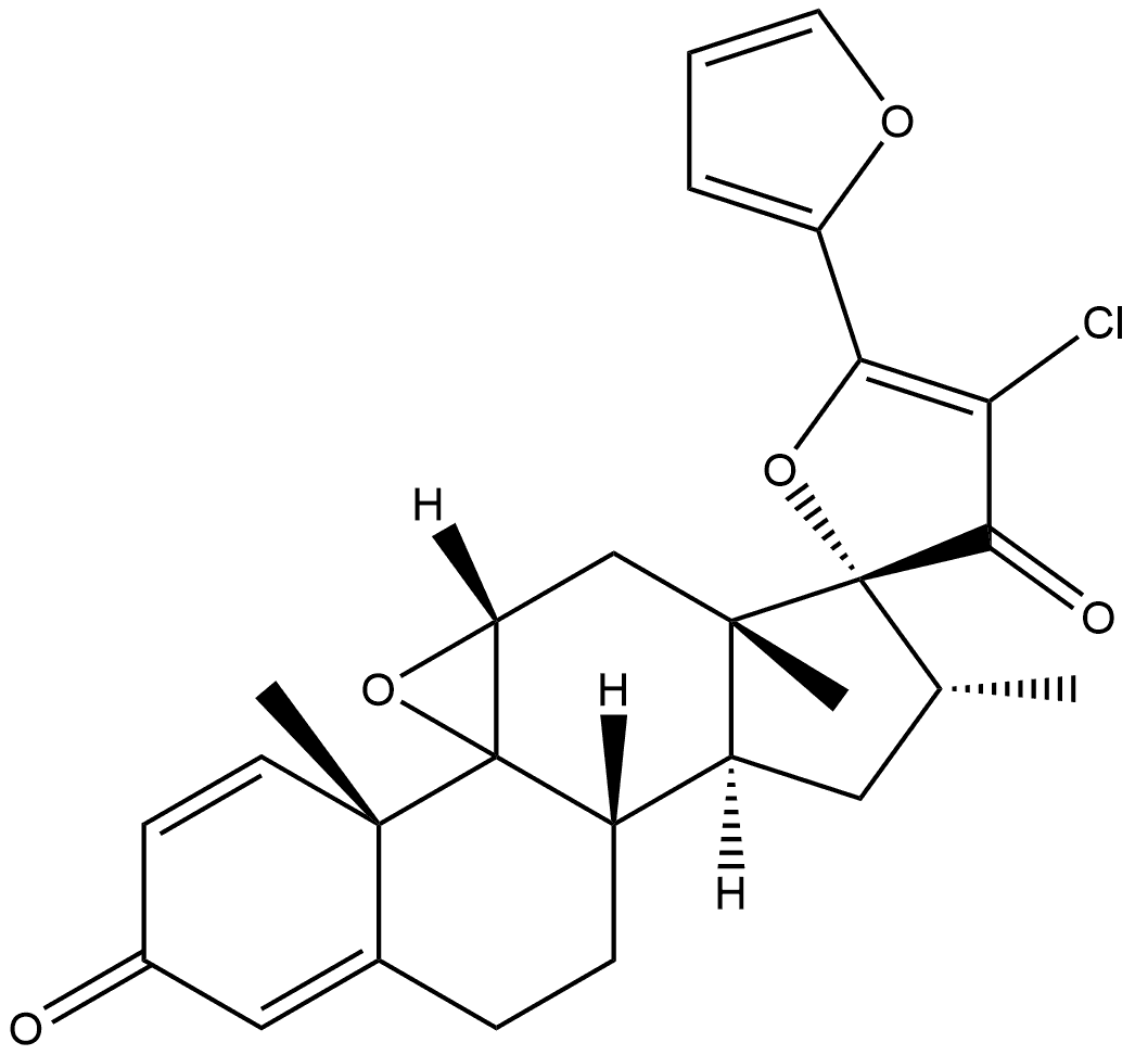 糠酸莫米松杂质28, 722495-06-9, 结构式
