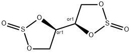4,4'-Bi-1,3,2-dioxathiolane, 2,2'-dioxide, (4R,4'R)-rel- Structure