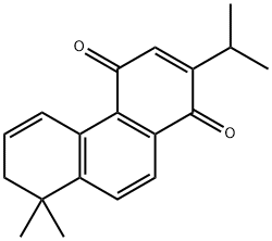 1,4-Phenanthrenedione, 7,8-dihydro-8,8-dimethyl-2-(1-methylethyl)- Structure