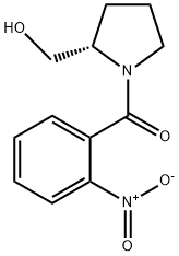 Methanone, [(2S)-2-(hydroxymethyl)-1-pyrrolidinyl](2-nitrophenyl)- 化学構造式