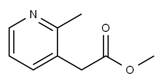 3-Pyridineacetic acid, 2-methyl-, methyl ester