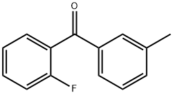 (2-氟苯基)(3-甲基苯基)甲酮, 726158-58-3, 结构式