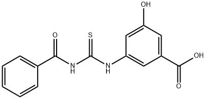 3-[[(Benzoylamino)thioxomethyl]amino]-5-hydroxybenzoic acid