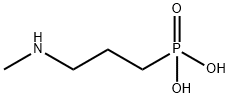 [3-(methylamino)propyl]phosphonic acid Structure