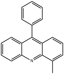 Acridine, 4-methyl-9-phenyl- 结构式