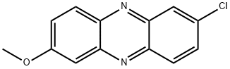 Phenazine, 2-chloro-7-methoxy- Structure