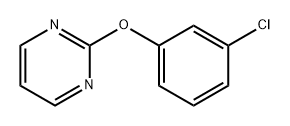 Pyrimidine, 2-(3-chlorophenoxy)- 结构式