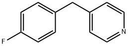 Pyridine, 4-[(4-fluorophenyl)methyl]- Structure