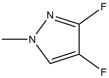 3,4-Difluoro-1-methyl-1H-pyrazole,73305-83-6,结构式