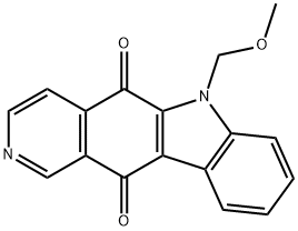 5H-Pyrido[4,3-b]carbazole-5,11(6H)-dione, 6-(methoxymethyl)-