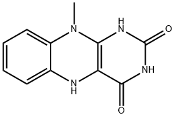 Benzo[g]pteridine-2,4(1H,3H)-dione, 5,10-dihydro-10-methyl-