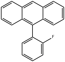 Anthracene, 9-(2-fluorophenyl)- Structure