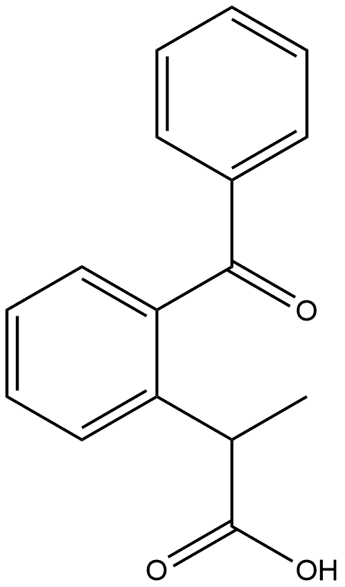Benzeneacetic acid, 2-benzoyl-α-methyl-