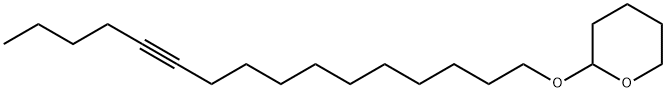 2H-Pyran, 2-(11-hexadecyn-1-yloxy)tetrahydro- Structure