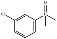Phosphine oxide, (3-chlorophenyl)dimethyl- Structure