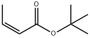 2-Butenoic acid, 1,1-dimethylethyl ester, (2Z)- 化学構造式