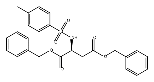L-Aspartic acid, N-[(4-methylphenyl)sulfonyl]-, 1,4-bis(phenylmethyl) ester