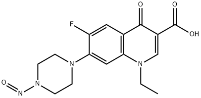 N‐Nitrosonorfloxacin Struktur