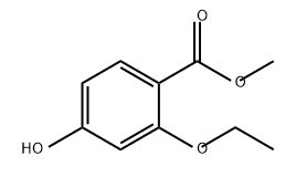 Benzoic acid, 2-ethoxy-4-hydroxy-, methyl ester Structure