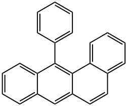 Benz[a]anthracene, 12-phenyl- Structure
