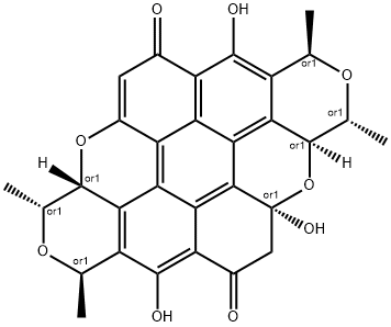 クリソアフィンsl-1 化学構造式