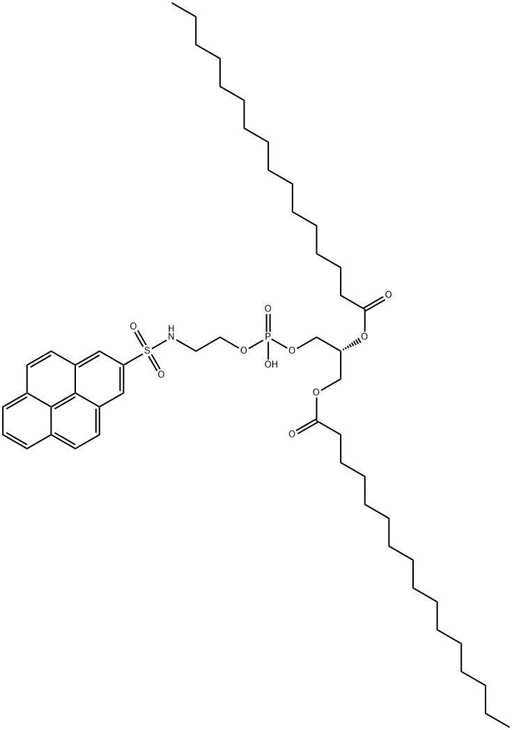 pyrenesulfonylphosphatidylethanolamine 结构式