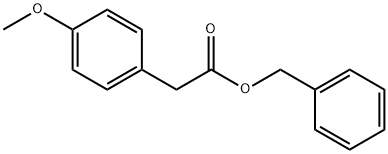Benzyl (4-methoxyphenyl)acetate Struktur