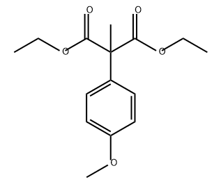 Propanedioic acid, 2-(4-methoxyphenyl)-2-methyl-, 1,3-diethyl ester
