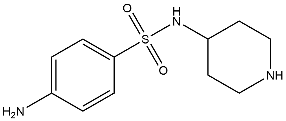 Benzenesulfonamide, 4-amino-N-4-piperidinyl-