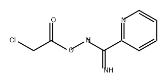 Acetic acid, 2-chloro-, (imino-2-pyridinylmethyl)azanyl ester