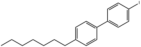 1,1'-Biphenyl, 4-heptyl-4'-iodo- 结构式