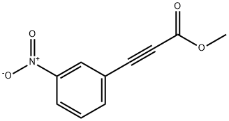 2-Propynoic acid, 3-(3-nitrophenyl)-, methyl ester Struktur