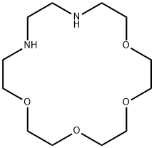 1,4,7,10-Tetraoxa-13,16-diazacyclooctadecane 结构式