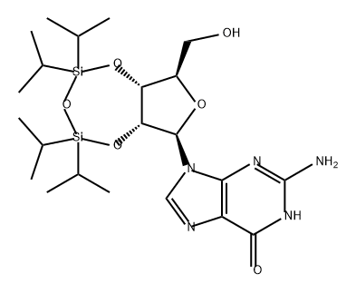 Guanosine, 2',3'-O-[1,1,3,3-tetrakis(1-methylethyl)-1,3-disiloxanediyl]- (9CI)