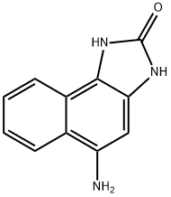 2H-Naphth[1,2-d]imidazol-2-one,5-amino-1,3-dihydro-(9CI) Struktur