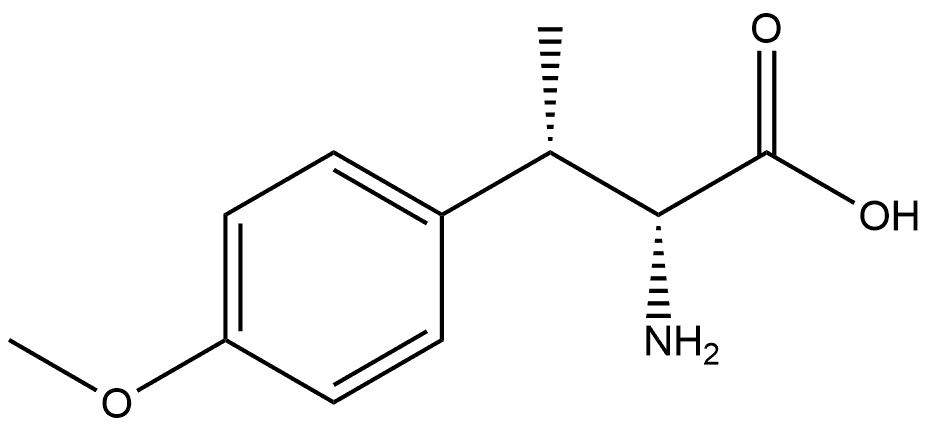 D-Tyrosine, O,β-dimethyl-, (βS)- 结构式