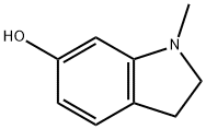 1H-Indol-6-ol, 2,3-dihydro-1-methyl- Struktur